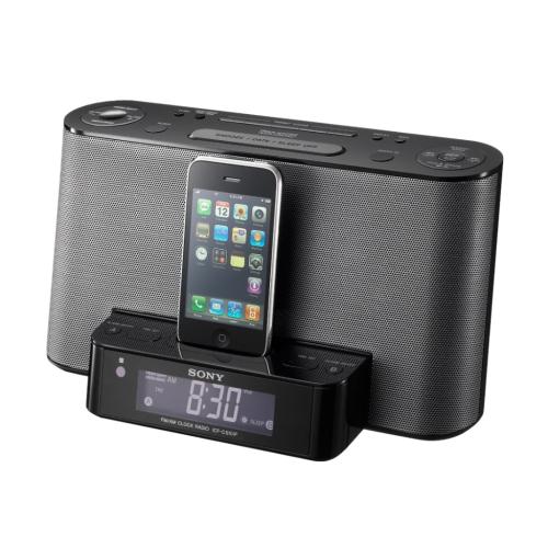 Sony Icfcs10ipblk Clock Radio With Ipod Dock