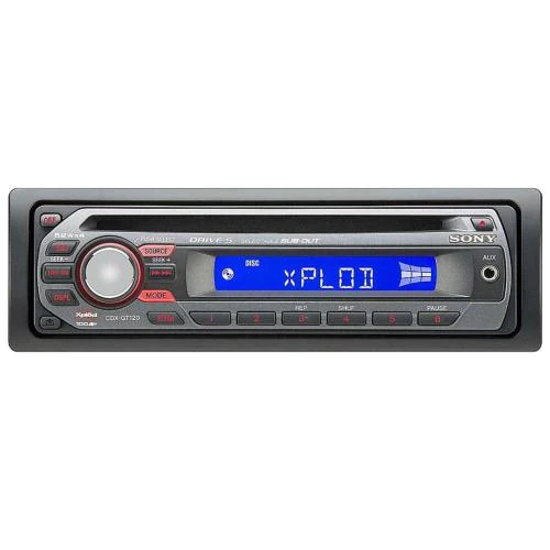 Sony CDXGT120 FM/AM Compact Disc Player