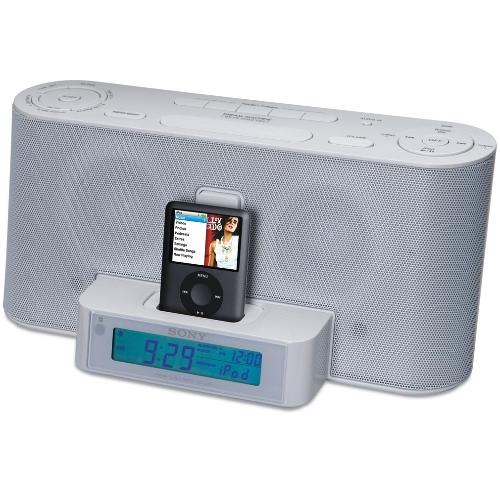 Sony Icfc1ipwhite Clock Radio With Ipod Dock