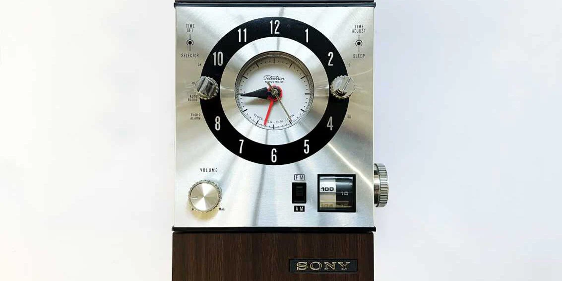 Sony 7fc-89w Clock Radio