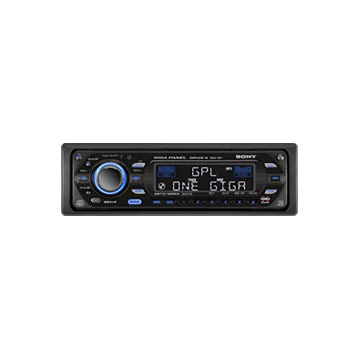 Sony MEX1GP Car Audio CD Receiver with GIGA PANELa?�� Faceplate
