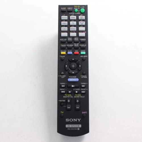 Sony REMOTE CONTROL (RM-AAU104) - 1-489-343-11