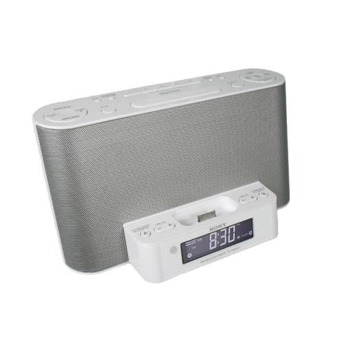 Sony Icfcs10ipwht Fm/Am Clock Radio