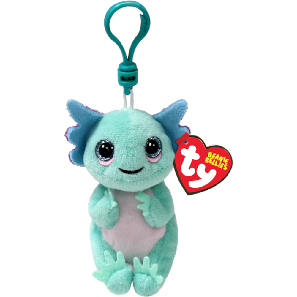 Ty Beanie Bellies Alex �C Pastel Axolotl Clip