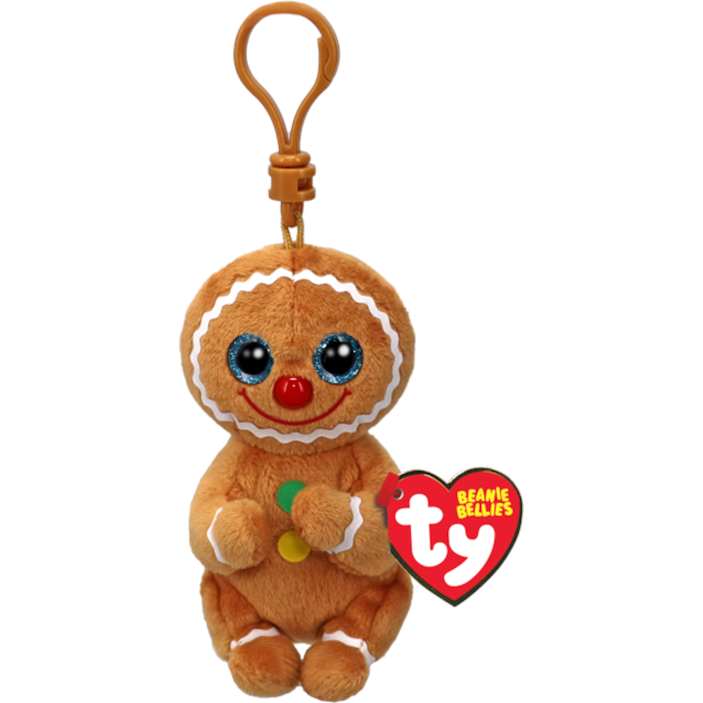 Ty Beanie Bellies Cookie �C Gingerbread Clip
