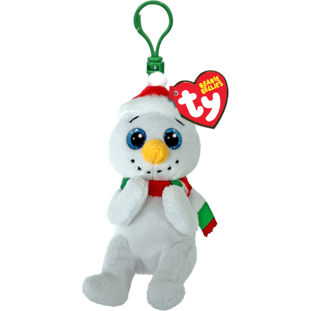 Ty Beanie Bellies Brrrnard �C Snowman Clip