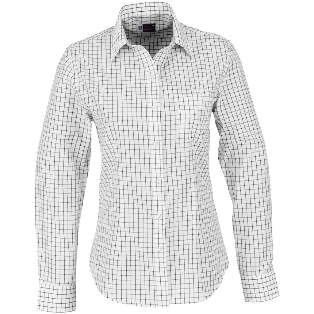 Ladies Long Sleeve Aston Shirt �C White