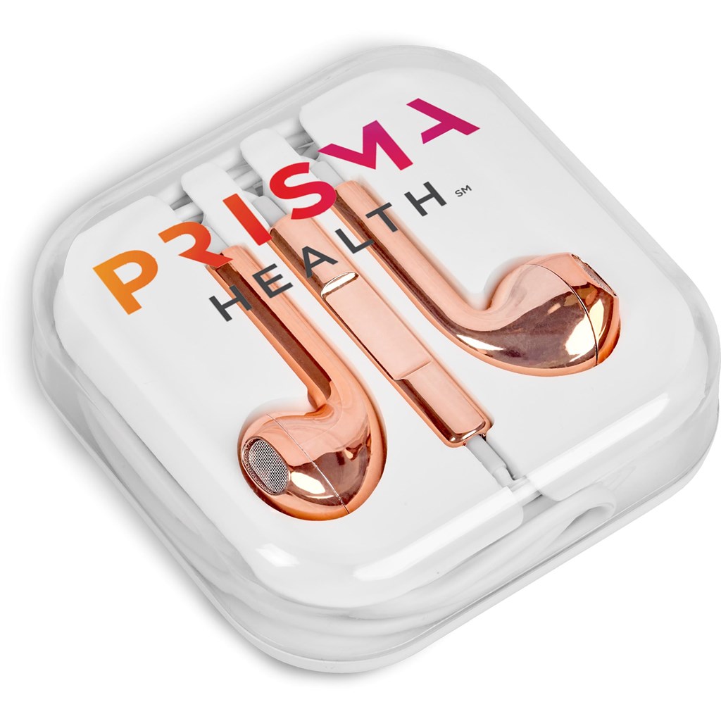 Altitude Poprock Earbuds �C Rose Gold