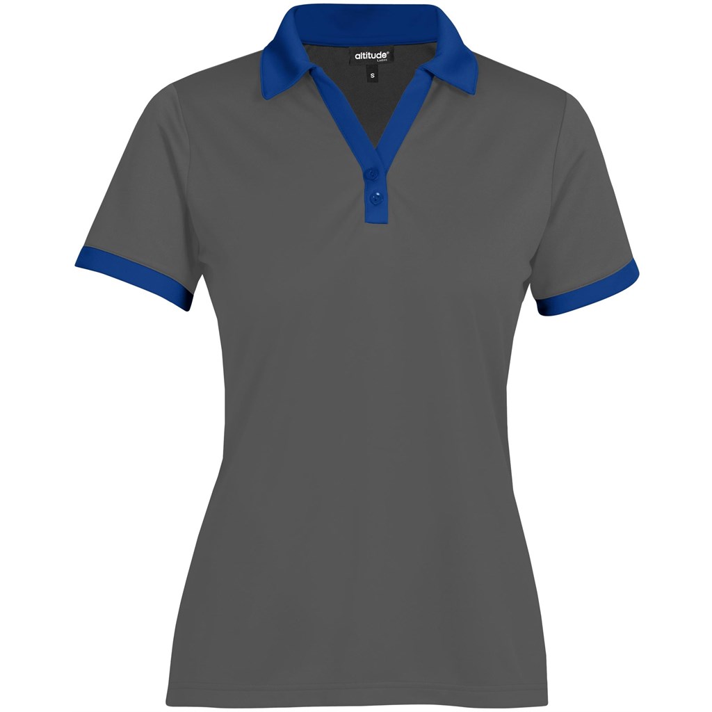 Ladies Bridgewater Golf Shirt �C Royal Blue