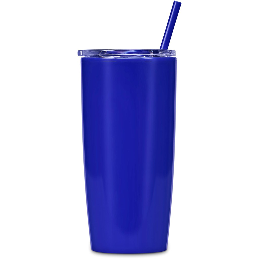 Altitude Daytona Plastic 2-in-1 Double-Wall Tumbler & Straw �C 600ml