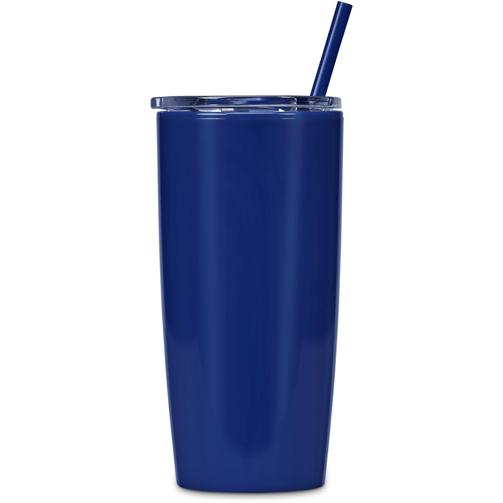 Altitude Daytona Plastic 2-in-1 Double-Wall Tumbler & Straw �C 600ml