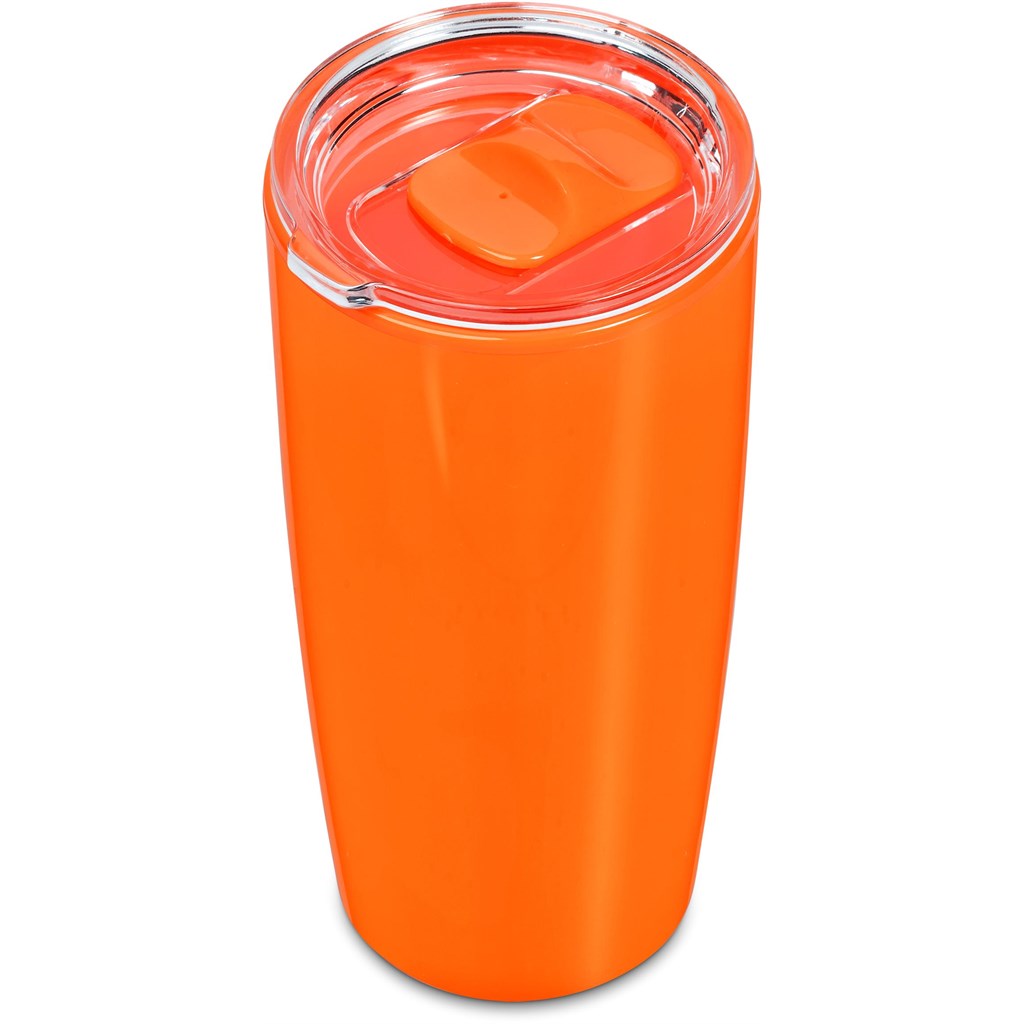 Altitude Daytona Plastic 2-in-1 Double-Wall Tumbler & Straw �C 600ml