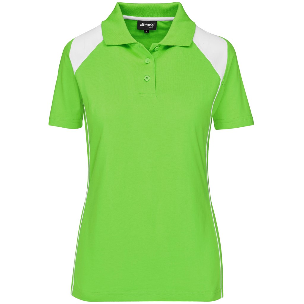 Ladies Infinity Golf Shirt �C Lime