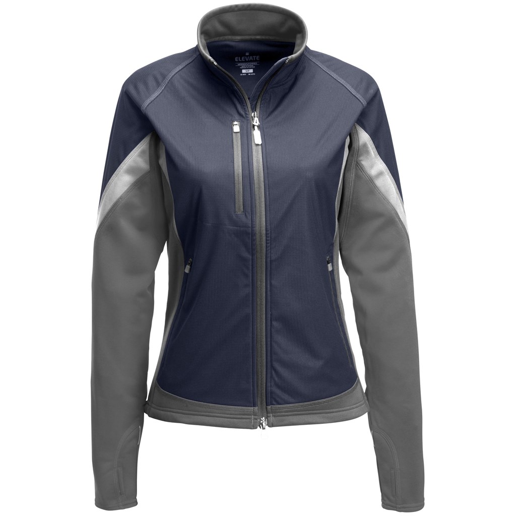 Ladies Jozani Hybrid Softshell Jacket �C Navy