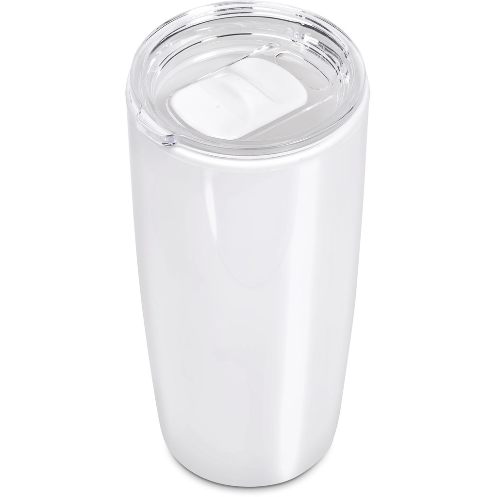 Altitude Daytona Plastic 2-in-1 Double-Wall Tumbler & Straw �C 600ml