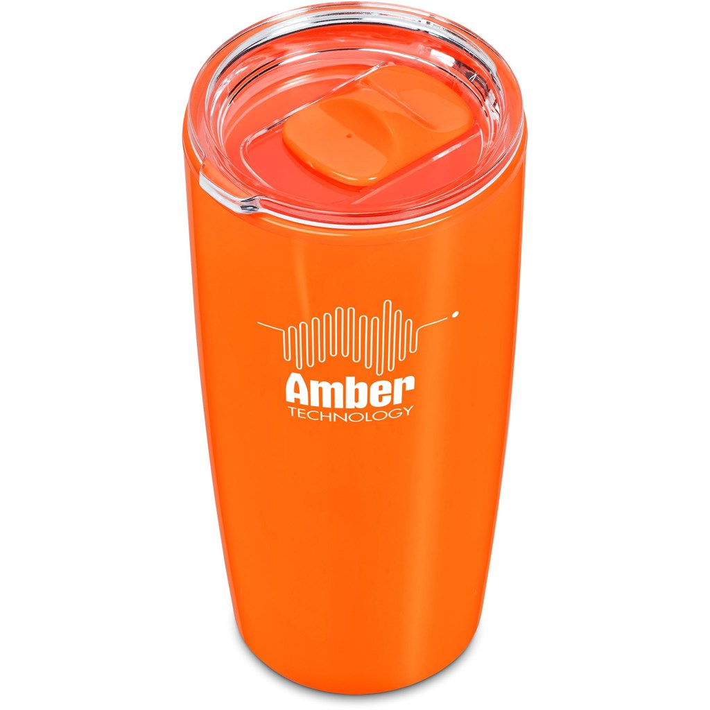 Altitude Daytona Plastic 2-in-1 Double-Wall Tumbler & Straw �C 600ml