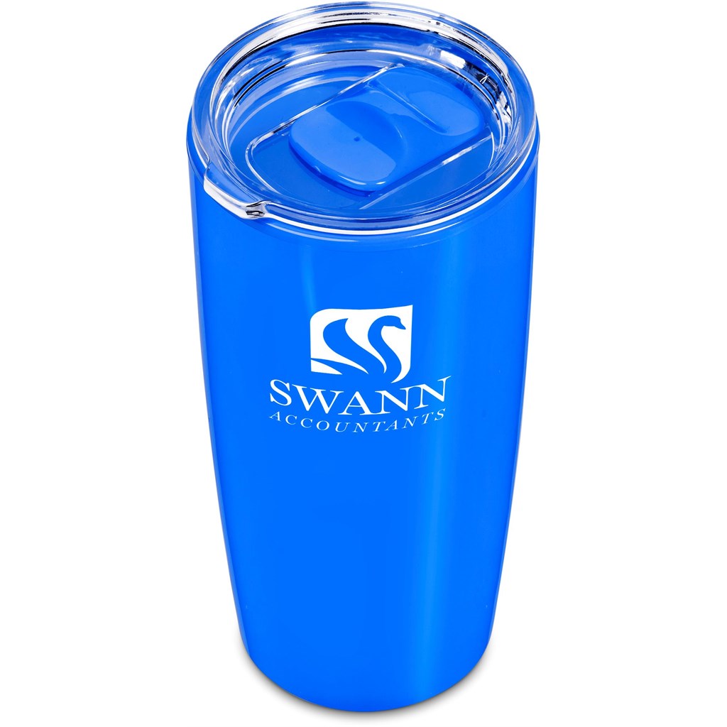 Altitude Daytona Plastic 2-in-1 Double-Wall Tumbler & Straw �C 600ml