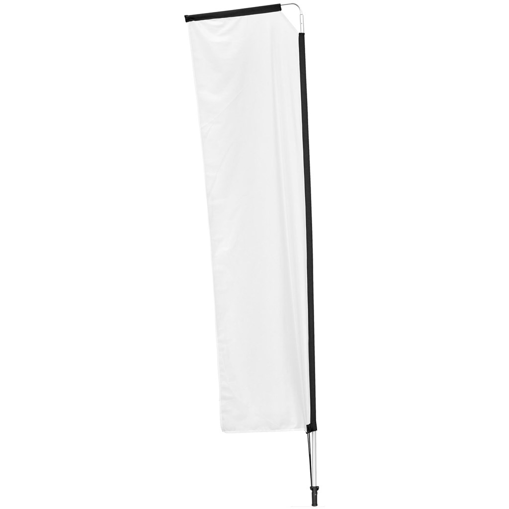 Legend 3M Sublimated Telescopic Double-Sided Flying Banner �C 1 complete unit