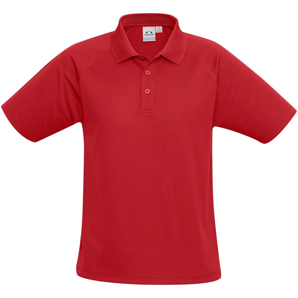 Kids Sprint Golf Shirt �C Red