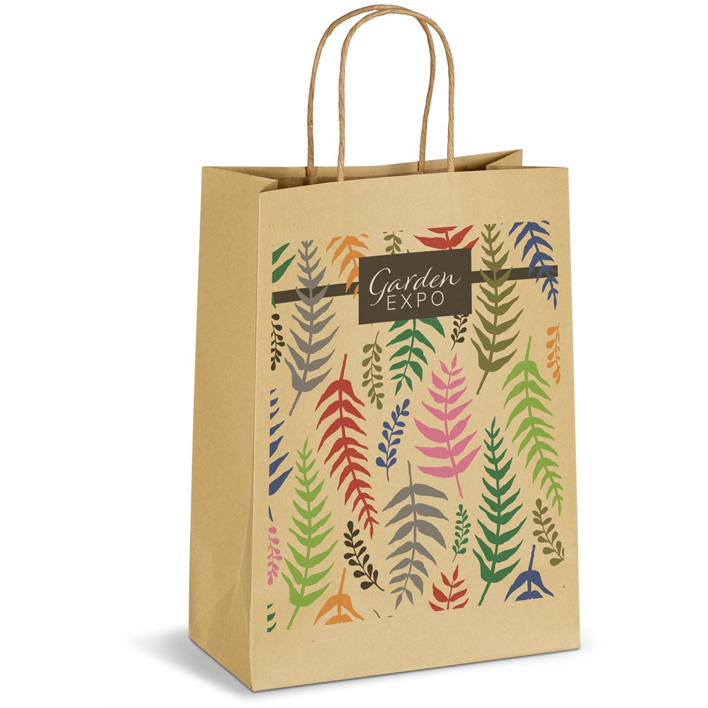 Altitude Ecological Digital Print Midi Paper Gift Bag 150gsm