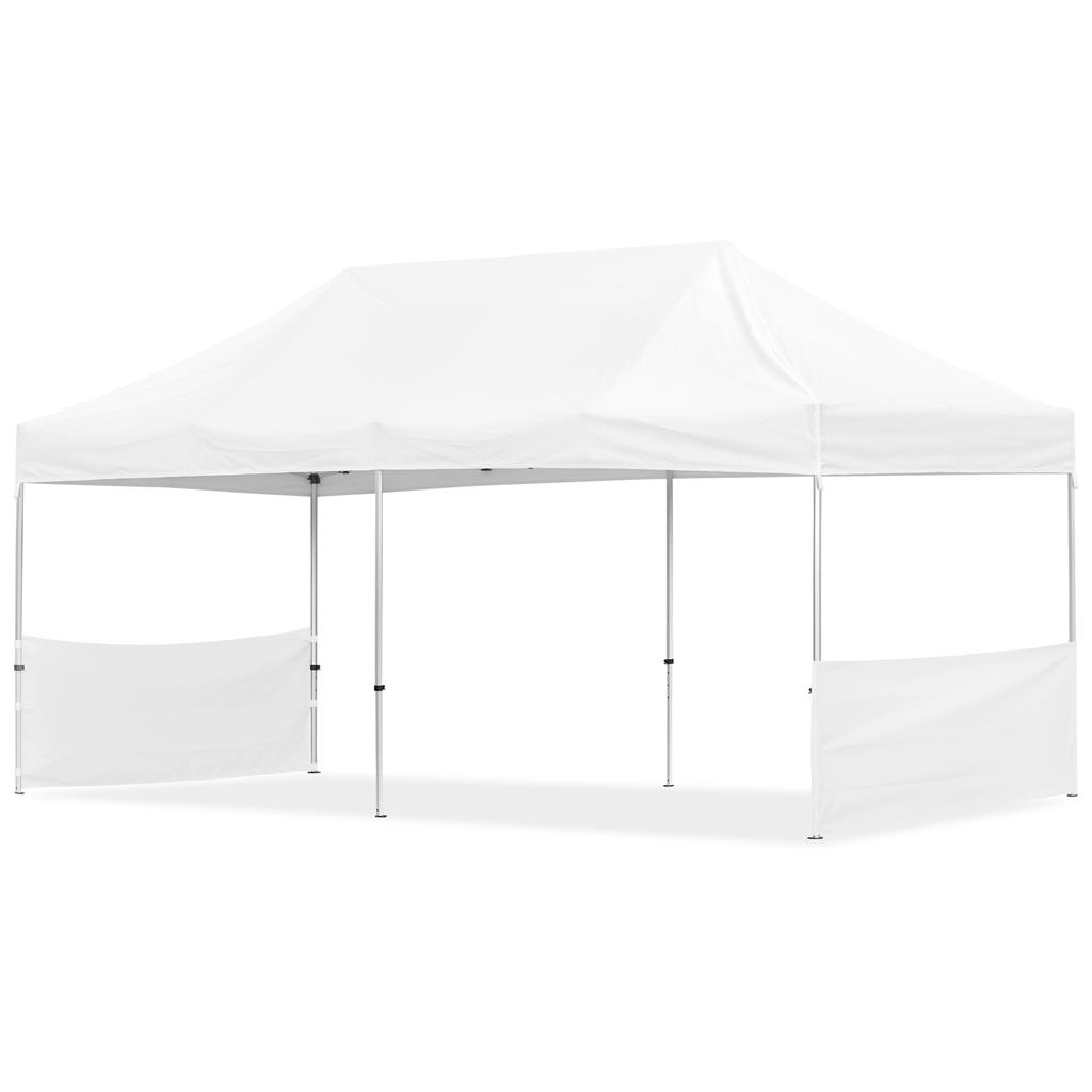 Coated Steel Sublimated Gazebo 6m x 3m �C 2 Short Half-Wall Skins