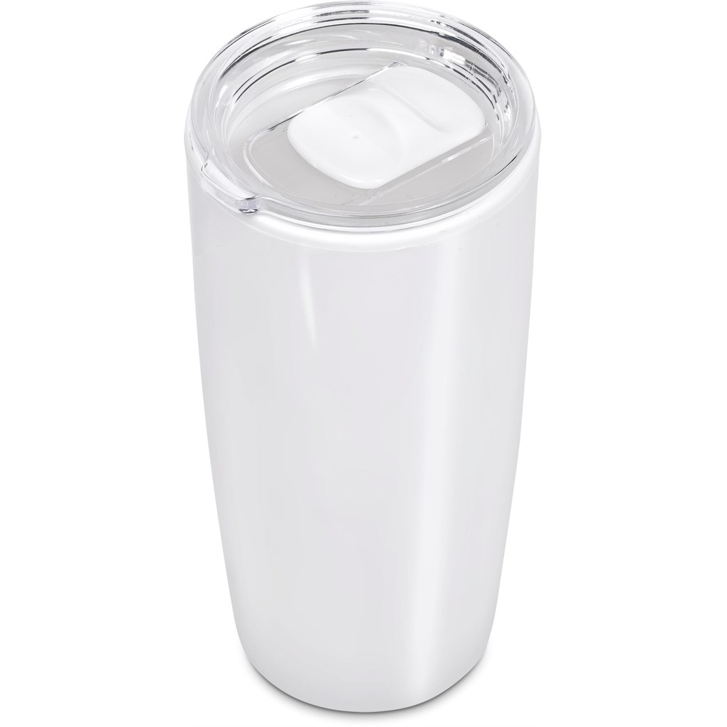 Altitude Daytona Plastic 2-in-1 Double-Wall Tumbler & Straw �C 600ml