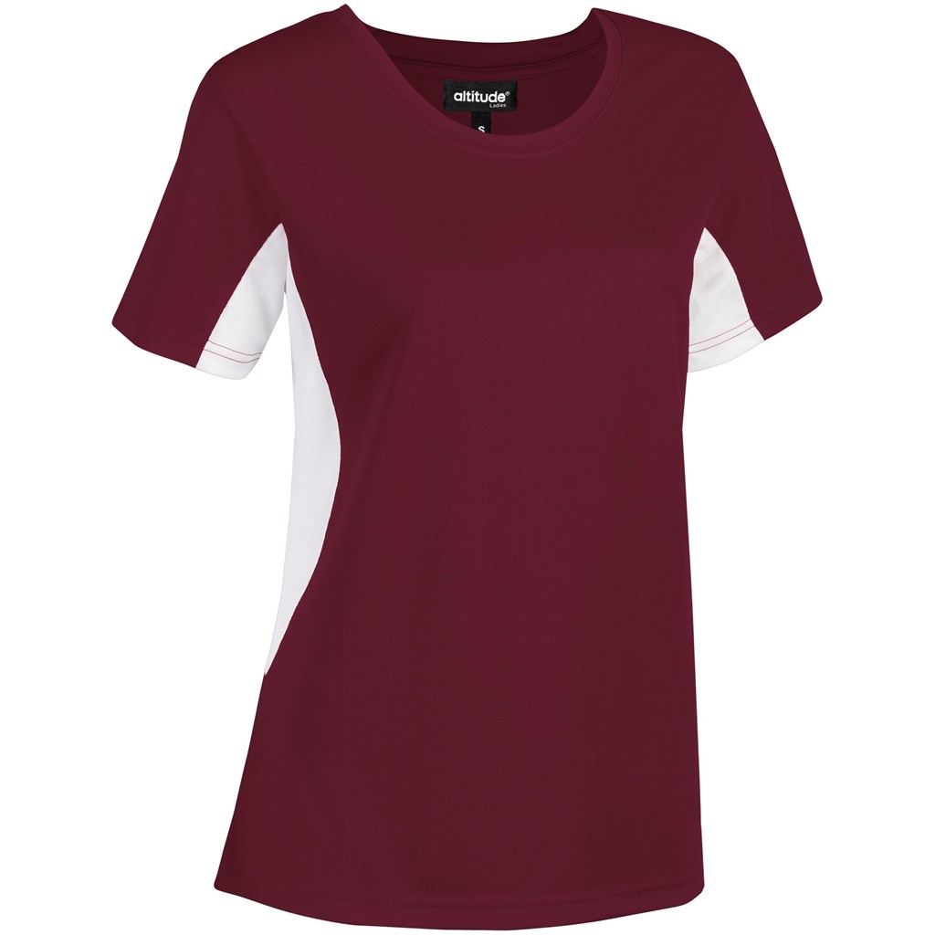 Ladies Championship T-Shirt �C Maroon