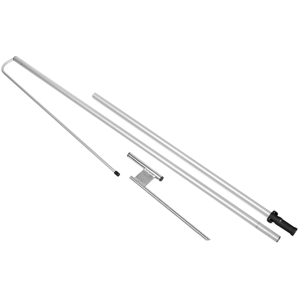 Legend 2M Sublimated Telescopic Double-Sided Flying Banner �C 1 complete unit