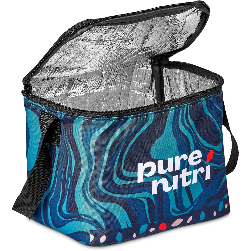 Pre-Printed Sample Hoppla Sea Port 6 Can Cooler