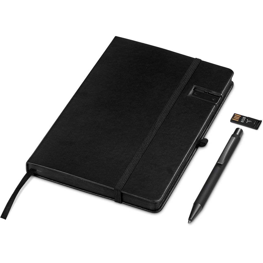 Altitude Billenium Flash Drive Notebook & Pen Set �C 8GB