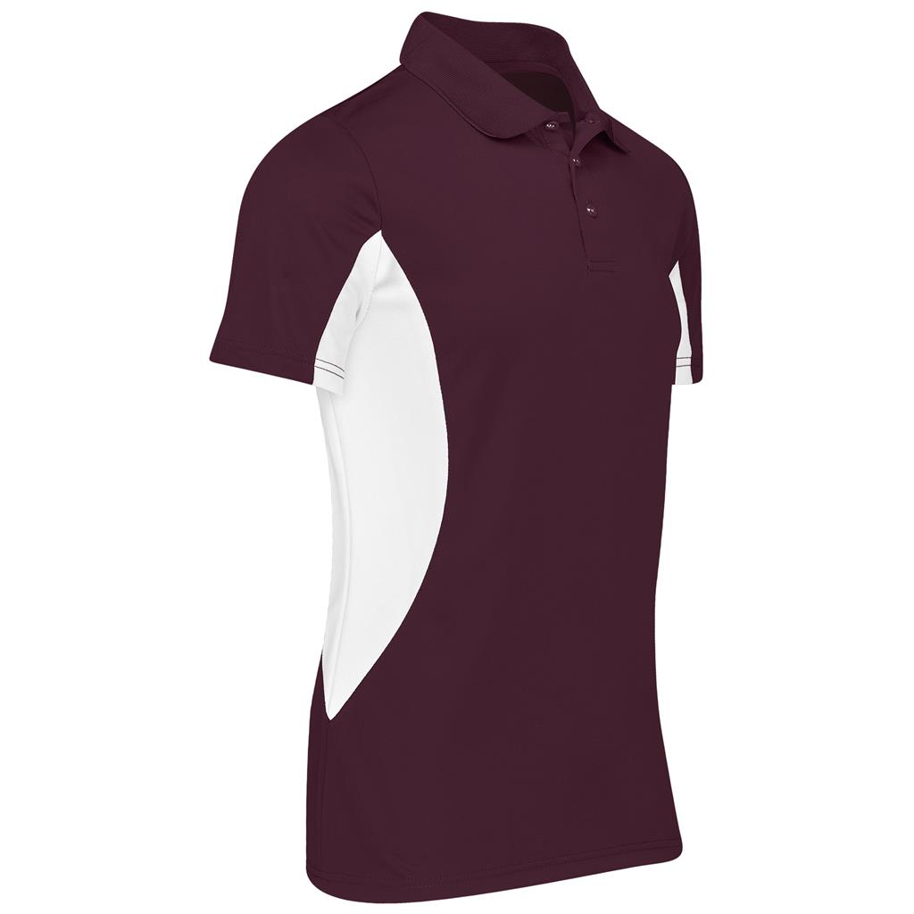 Kids Championship Golf Shirt �C Maroon