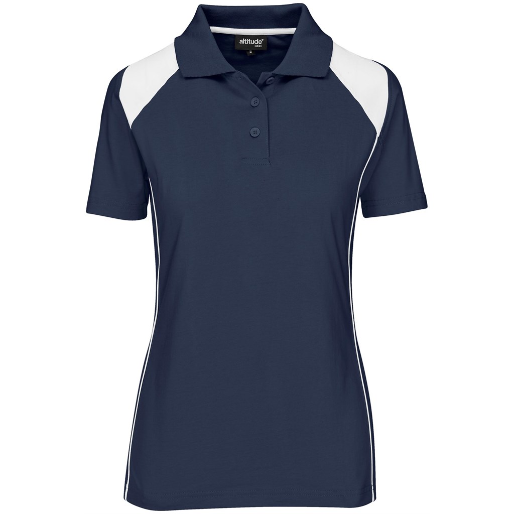 Ladies Infinity Golf Shirt �C Navy