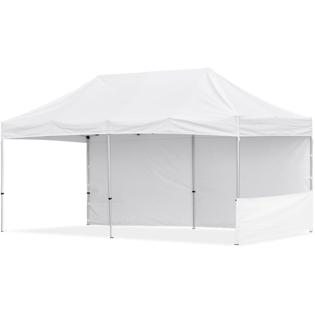 Coated Steel Sublimated Gazebo 6m x 3m �C 1 Short Half-Wall Skin �C 1 Long Full Wall Skin