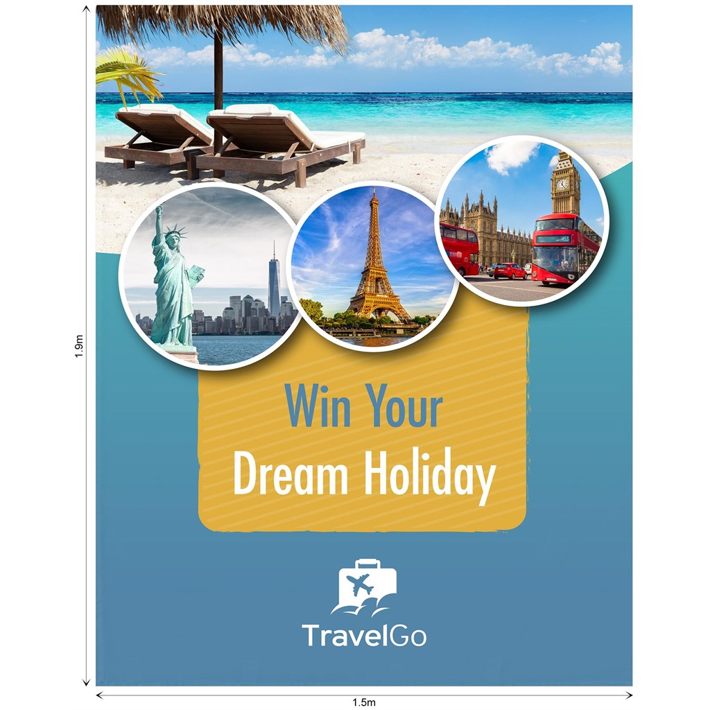 Ovation Sublimated Gazebo 1.5m X 1.5m �C Full-Wall  (Excludes Hardware)