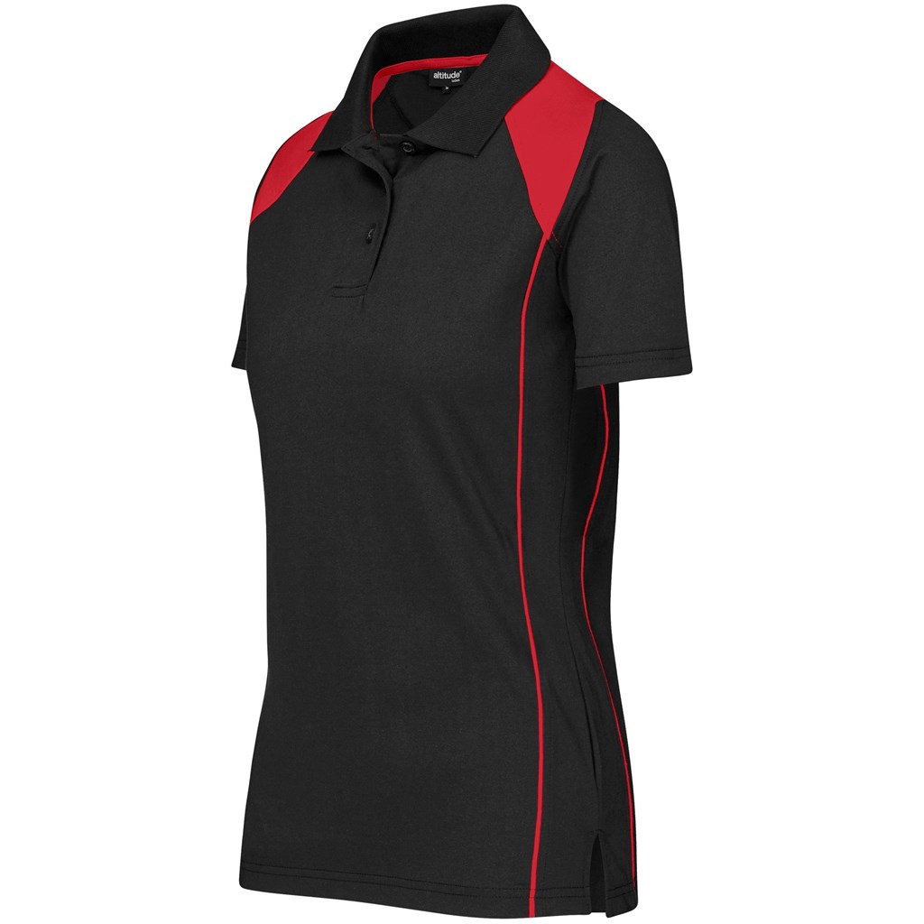Ladies Infinity Golf Shirt �C Black