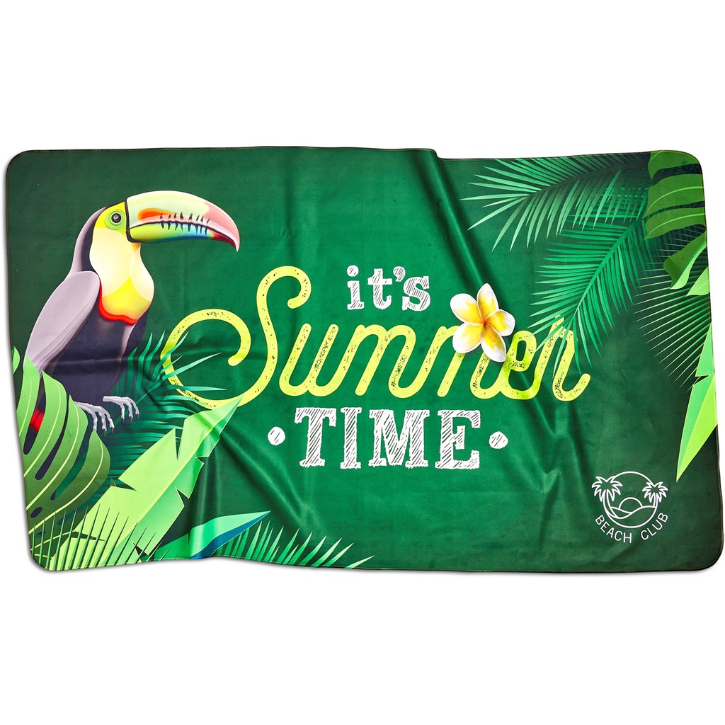 Pre-Printed Sample Hoppla Hula Beach Towel �C Single Sided