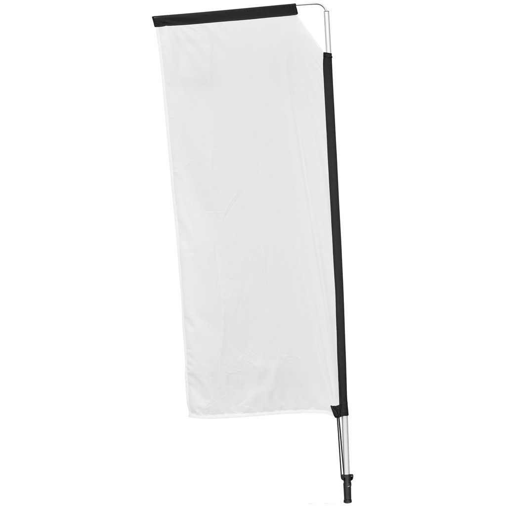 Legend 2M Sublimated Telescopic Double-Sided Flying Banner �C 1 complete unit
