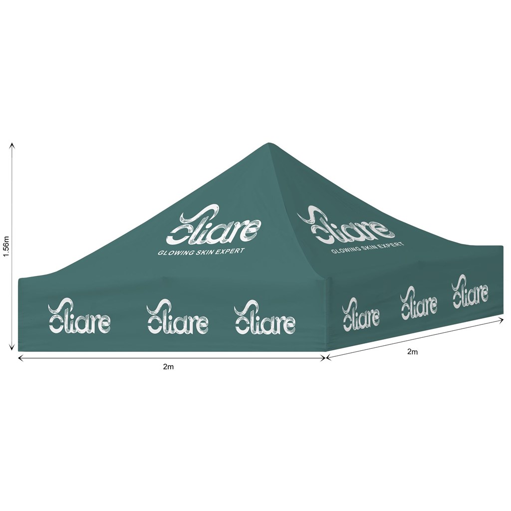 Ovation Sublimated Gazebo 2m X 2m �C Roof  (Excludes Hardware)