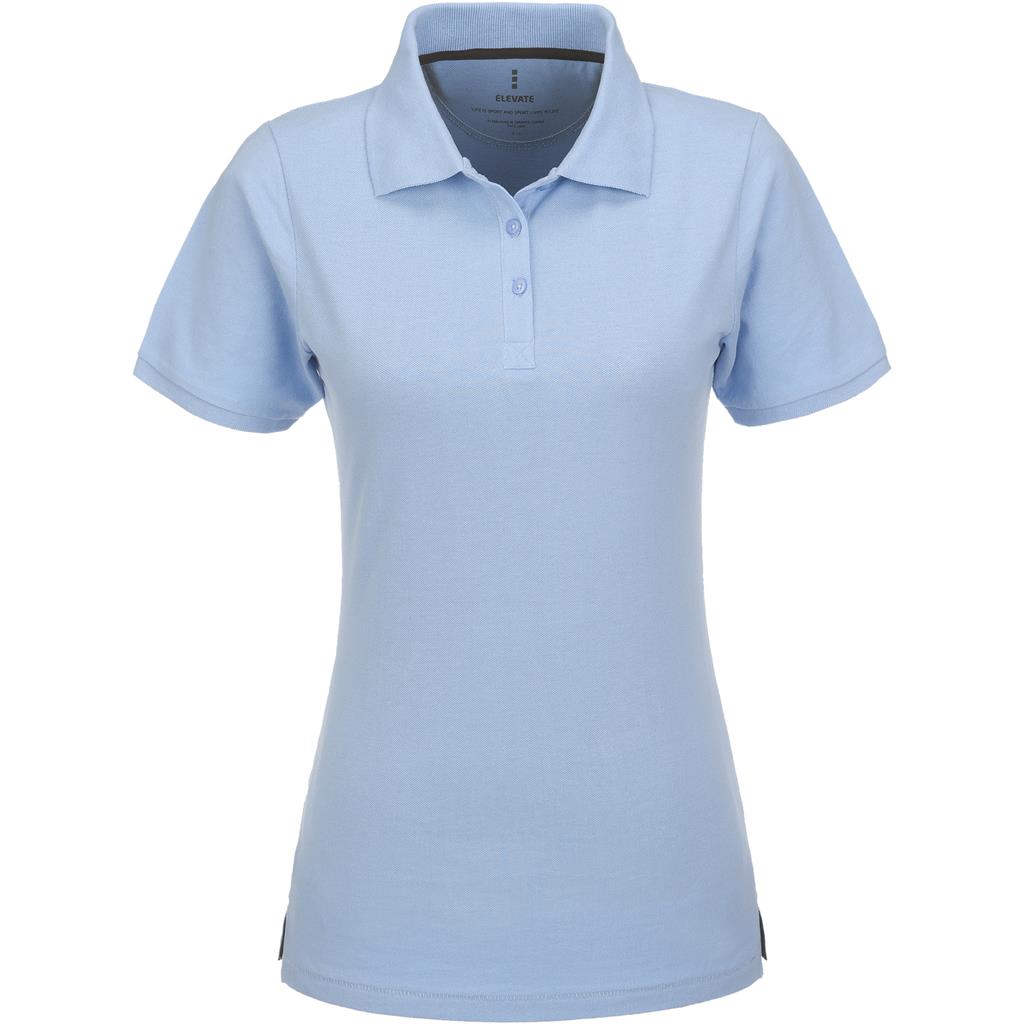 Ladies Calgary Golf Shirt �C Light Blue