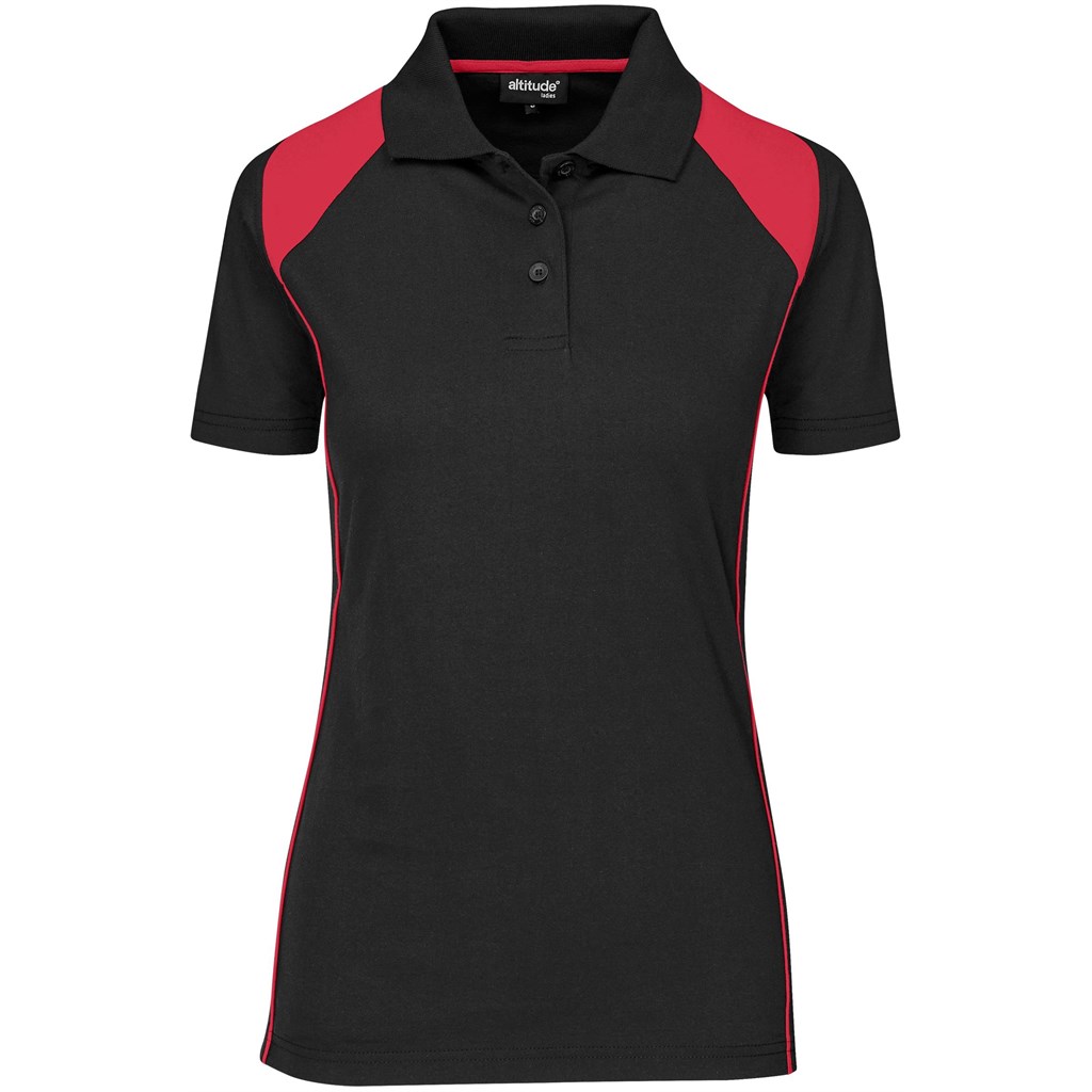 Ladies Infinity Golf Shirt �C Black