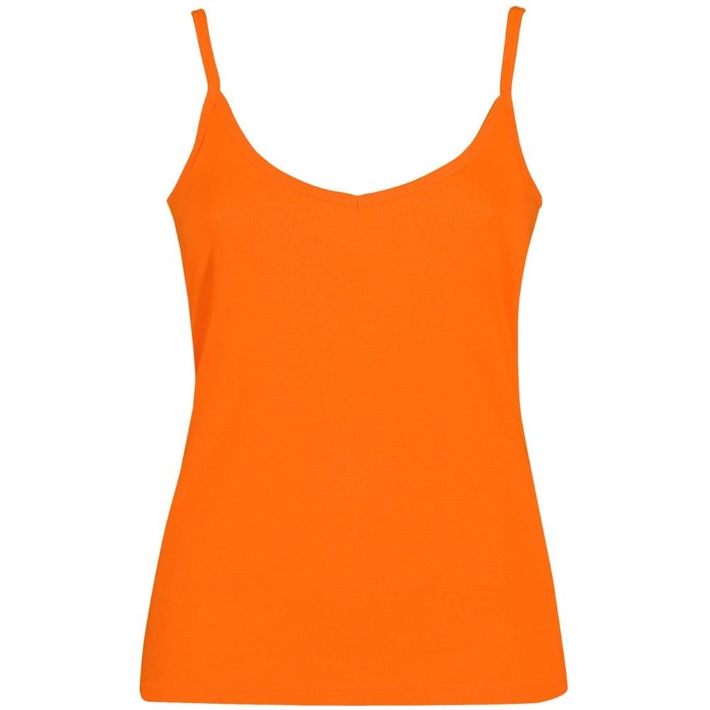 Ladies Lanai Spaghetti Top �C Orange