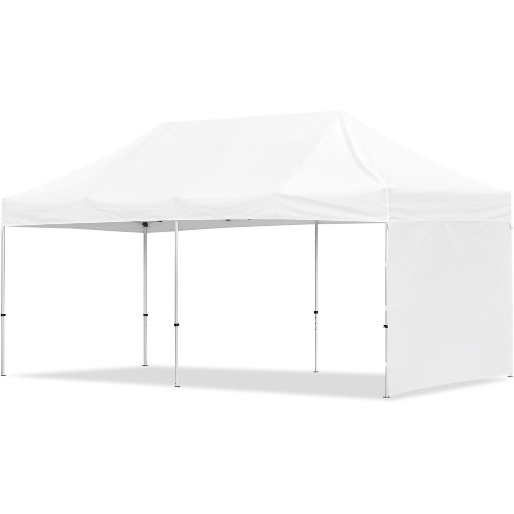 Coated Steel Sublimated Gazebo 6m x 3m �C  1 Short Full-Wall Skin