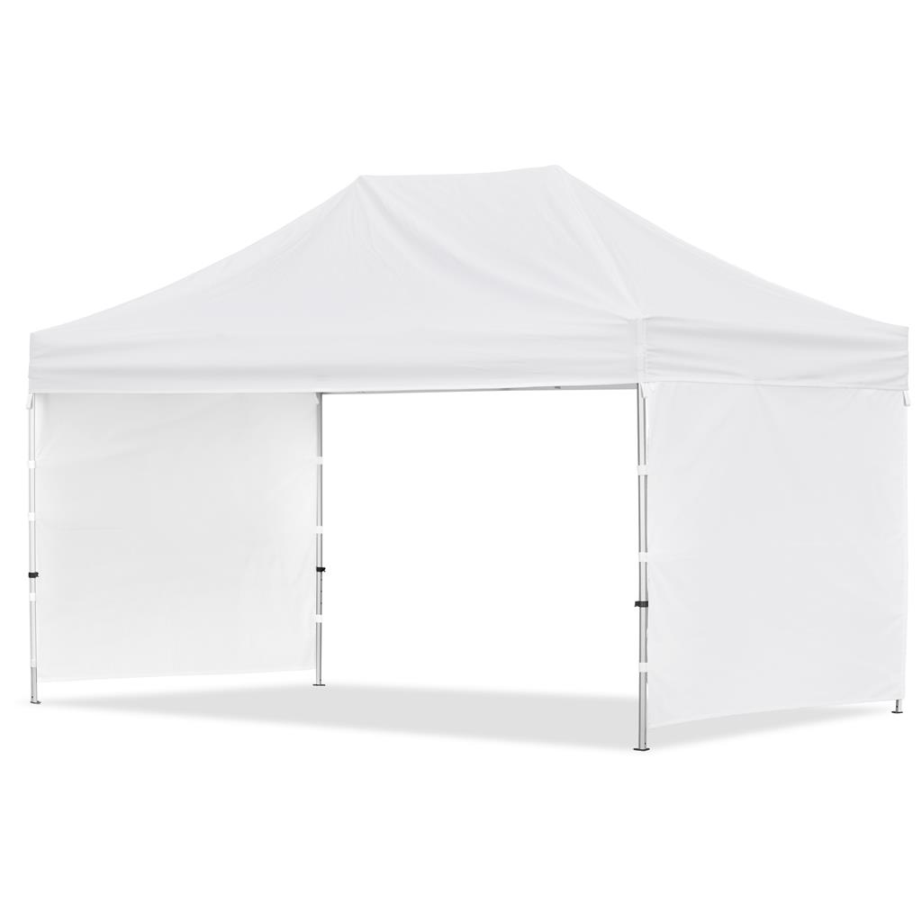 Coated Steel Sublimated Gazebo 4.5m x 3m �C  2 Short Full-Wall Skins