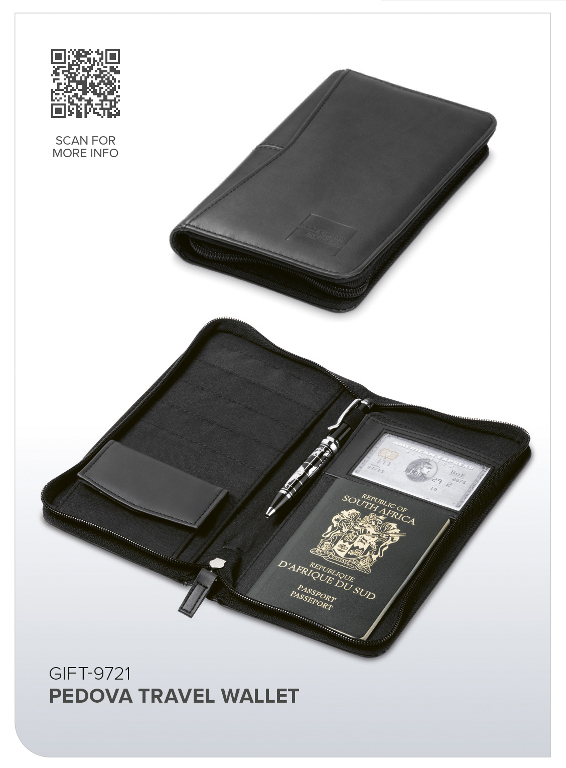Altitude Pedova Travel Wallet