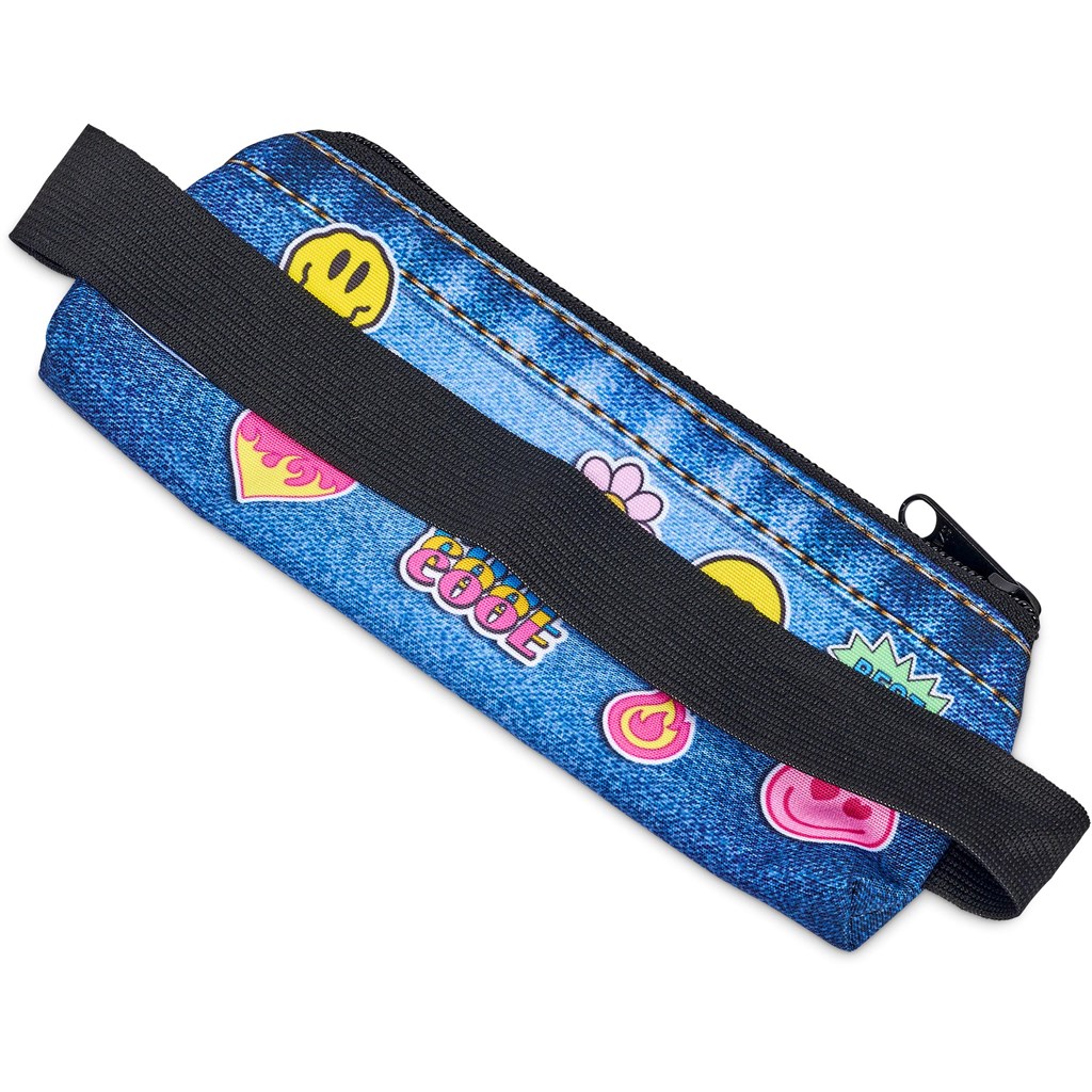 Hoppla Lagoon Polyester Pencil Case To Fit Over An A5 Notebook