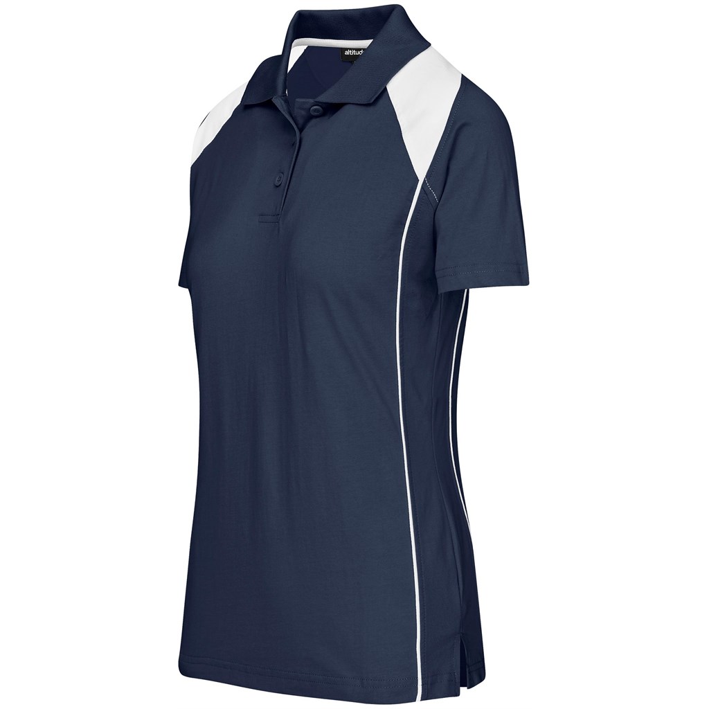 Ladies Infinity Golf Shirt �C Navy