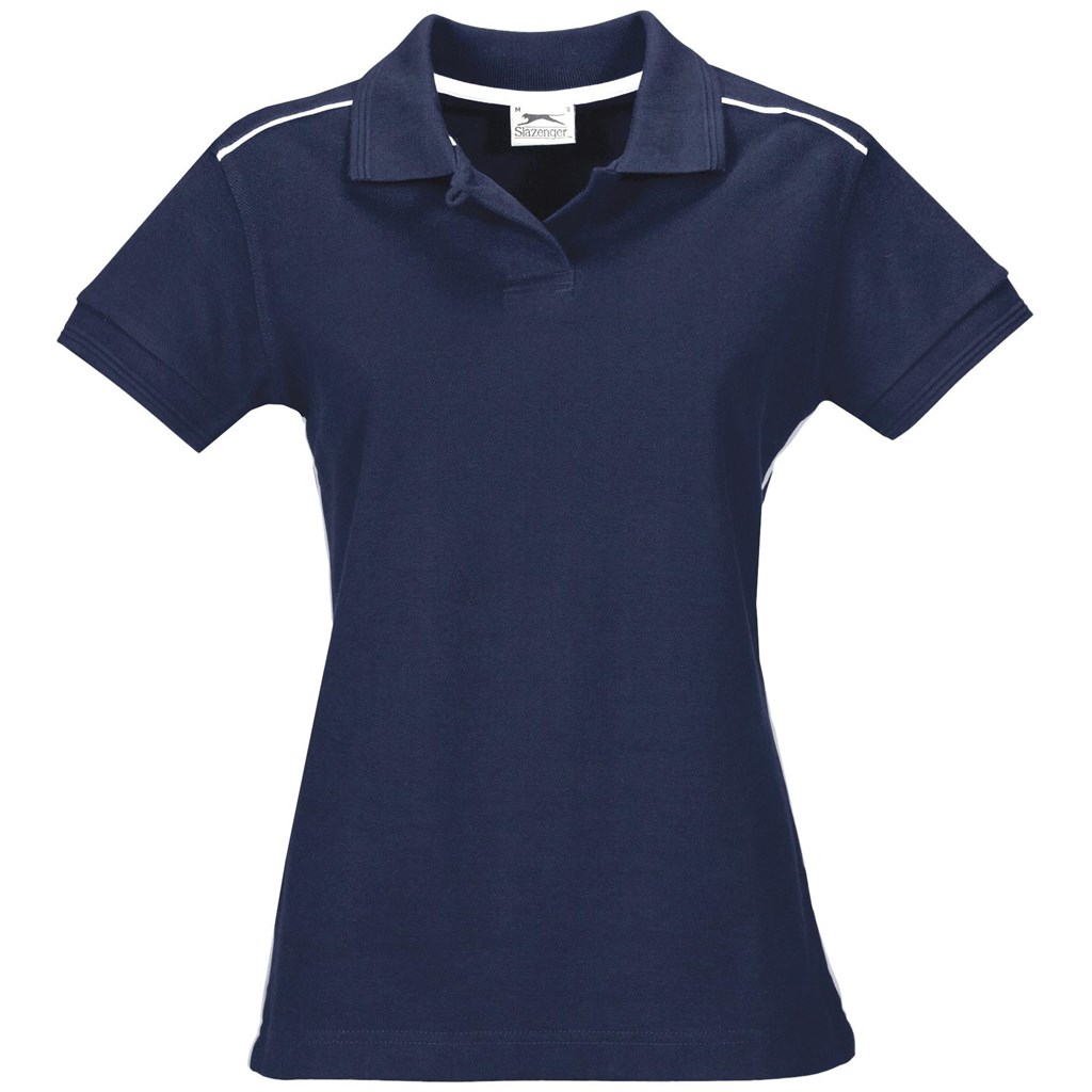 Ladies Backhand Golf Shirt �C Navy
