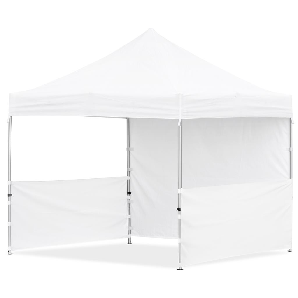 Coated Steel Sublimated Gazebo 3 x 3m �C 2 Half-Wall Skins �C 1 Full-Wall Skin
