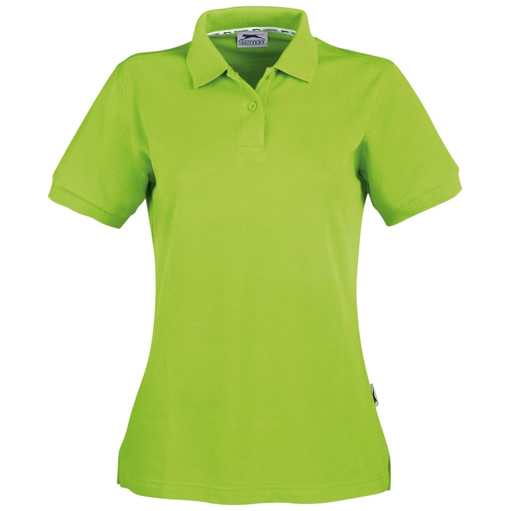 Ladies Crest Golf Shirt �C Green