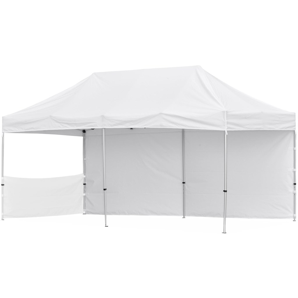 Ovation Sublimated Gazebo 6m X 3m �C 1 Short Half-Wall Skin �C 1 Long Full-Wall Skin